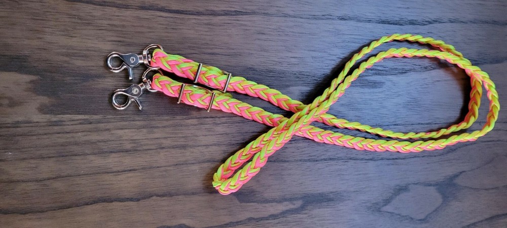 Paracord Barrel Reins