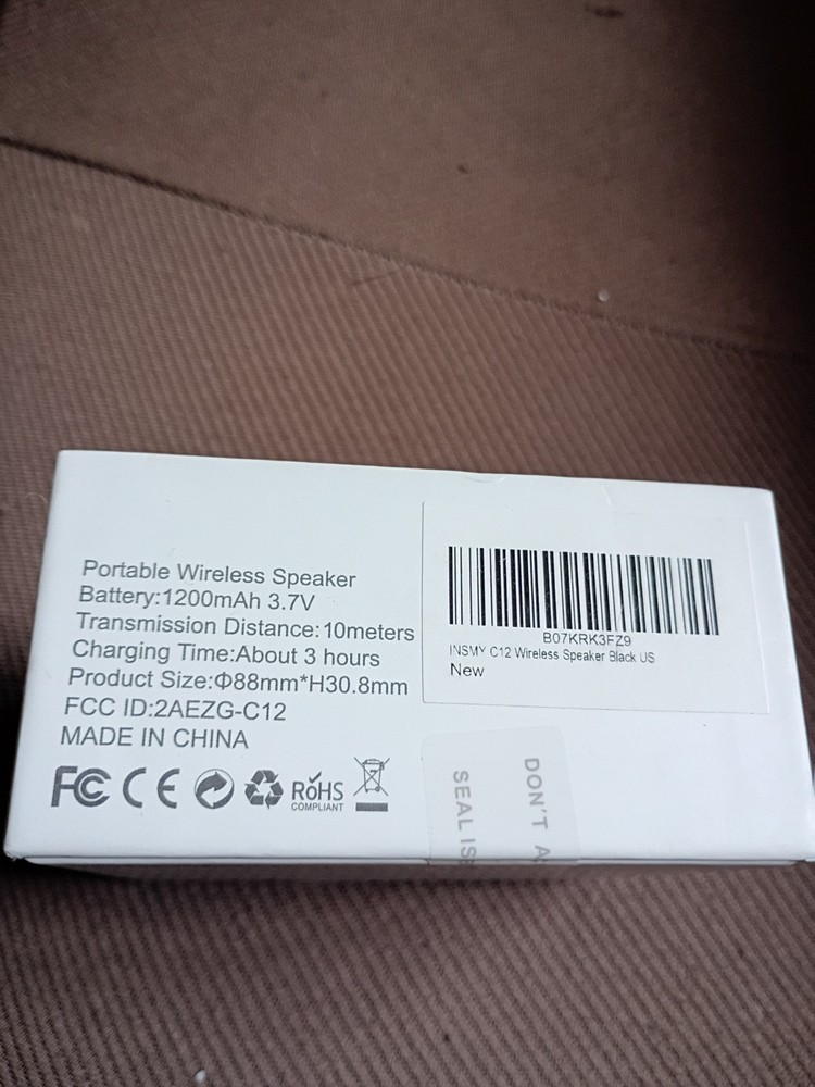 Insmy Portable Wireless Speaker