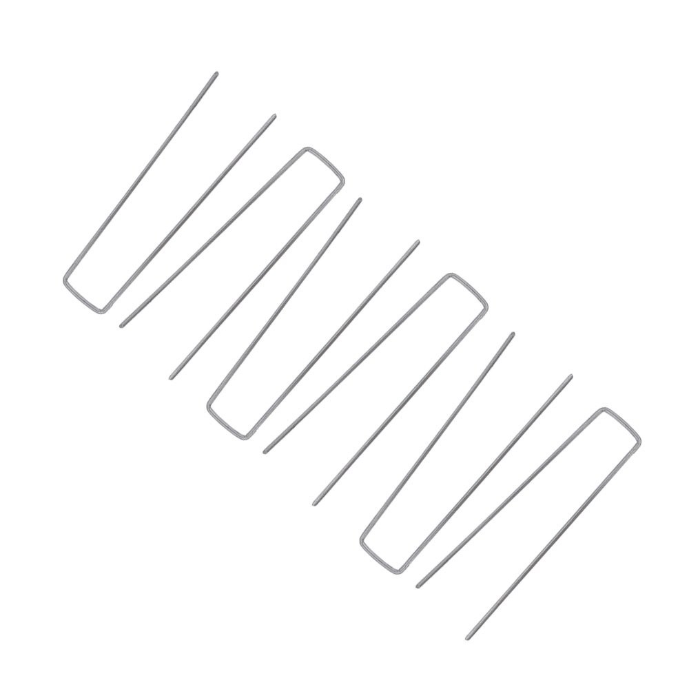 100pcs 6 inch Landscape Sod Staples Sturdy Stakes Weed Barrier Fabric Pins