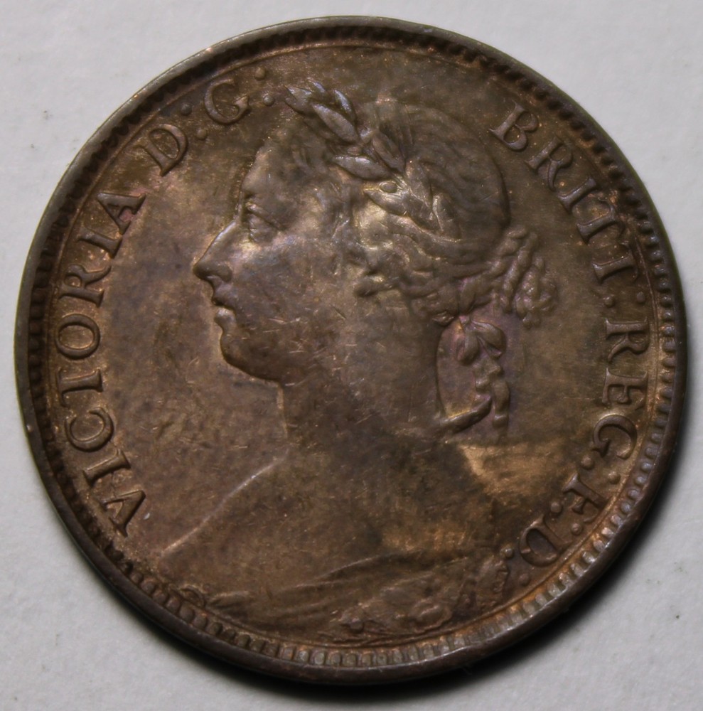 Great Britain 1885 Farthing (C20)