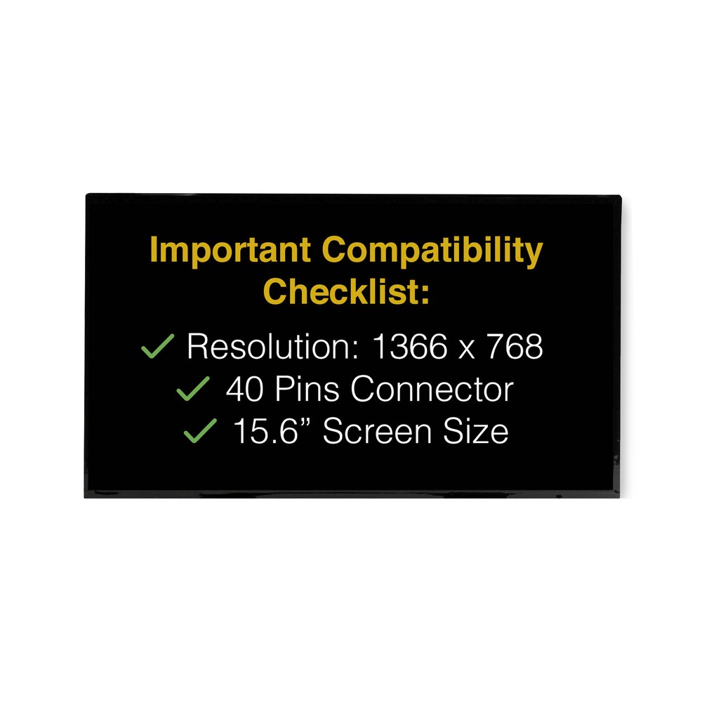 Gateway NE56R10U 40 Pins Screen Replacement LCD LED Display With Tools