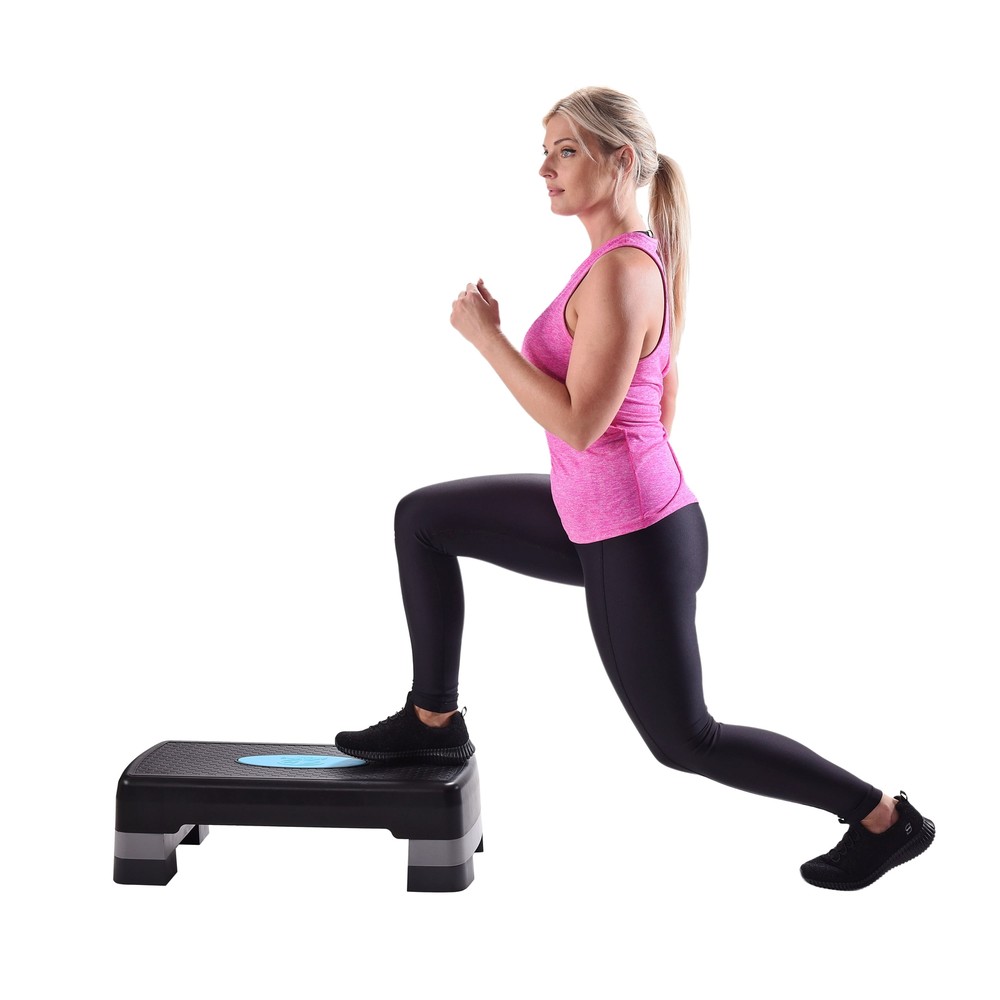 Athletic Works 3-Level Aerobic Step Deck , Adjustable to 4"-6"-8"