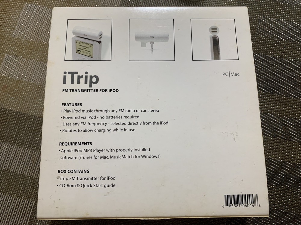 Griffin iTrip FM Transmitter for IPod 1G & 2G (4014TRIP)