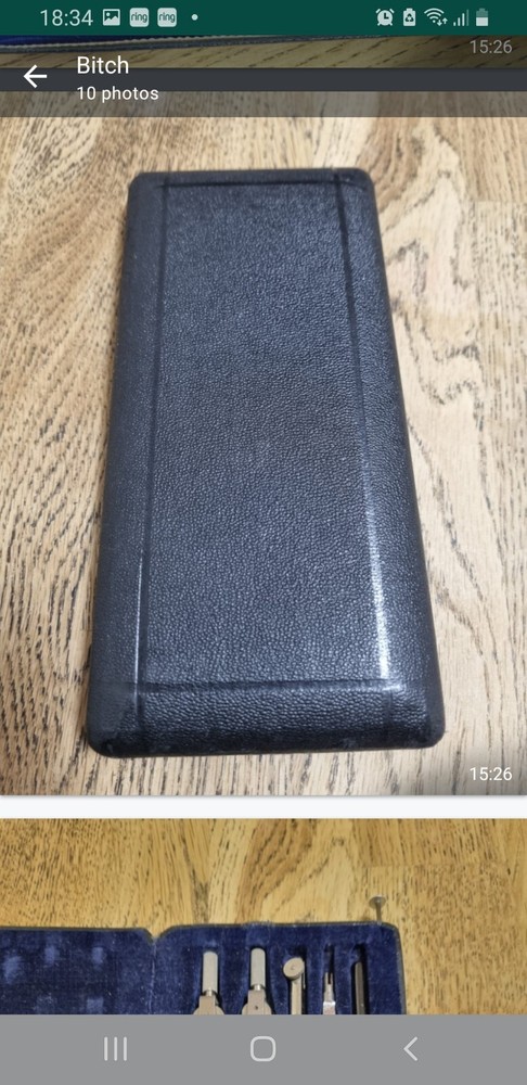 GERMAN COMPASSES DRAUGHTSMAN SET