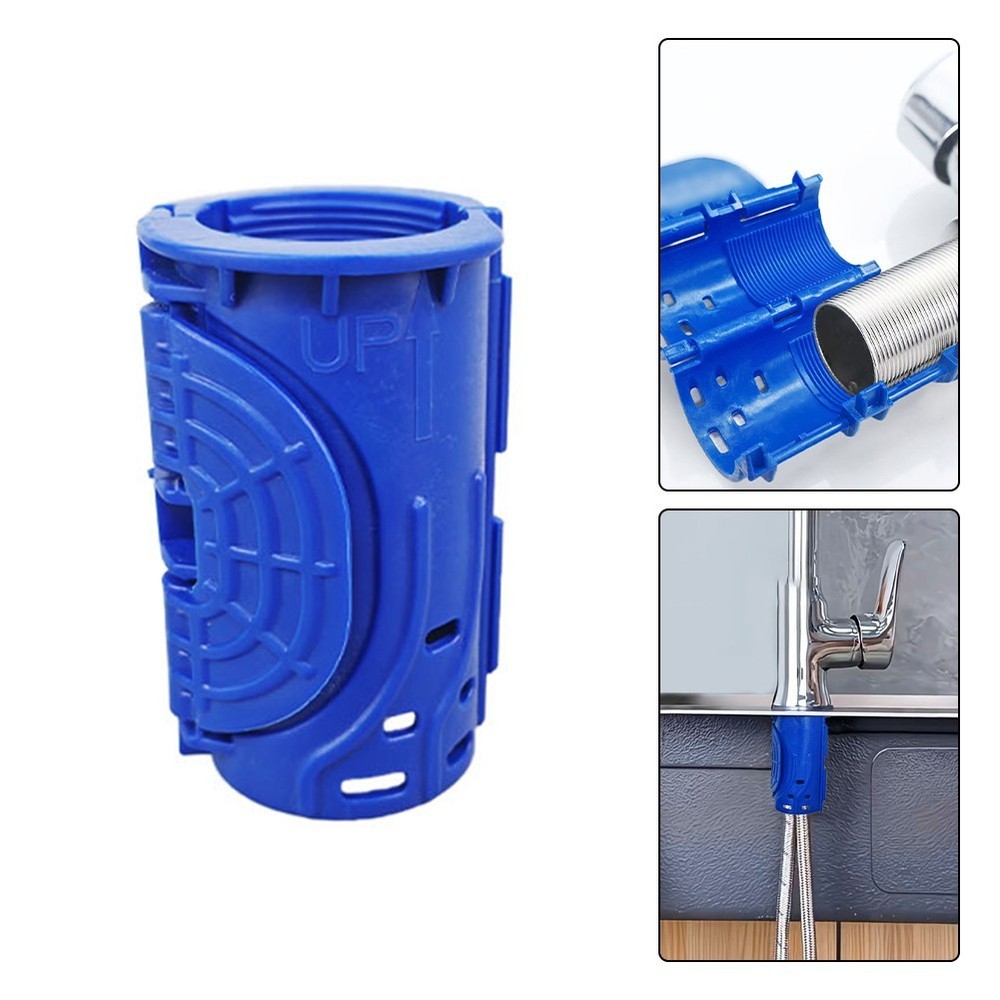Robust Plastic Faucet Fixing Base Designed for Easy Installation in Small Areas
