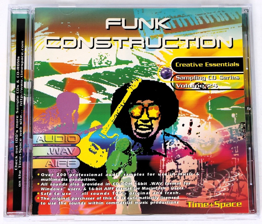 Zero-G Creative Essentials 24 Funk Construction Sample/Sound Library/Sampling CD