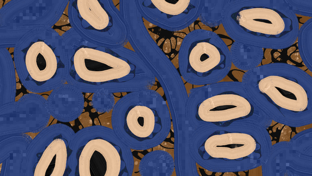 Digitally made background drawn by me (CHECK DESCRIPTION)