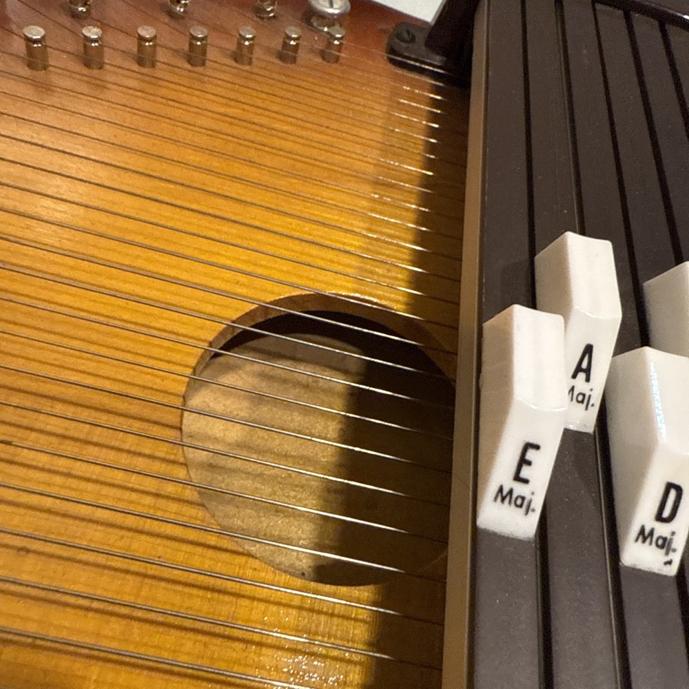 OSCAR SCHMIDT APPALACHIAN AUTOHARP 36-STRING Untested Manual & Tool