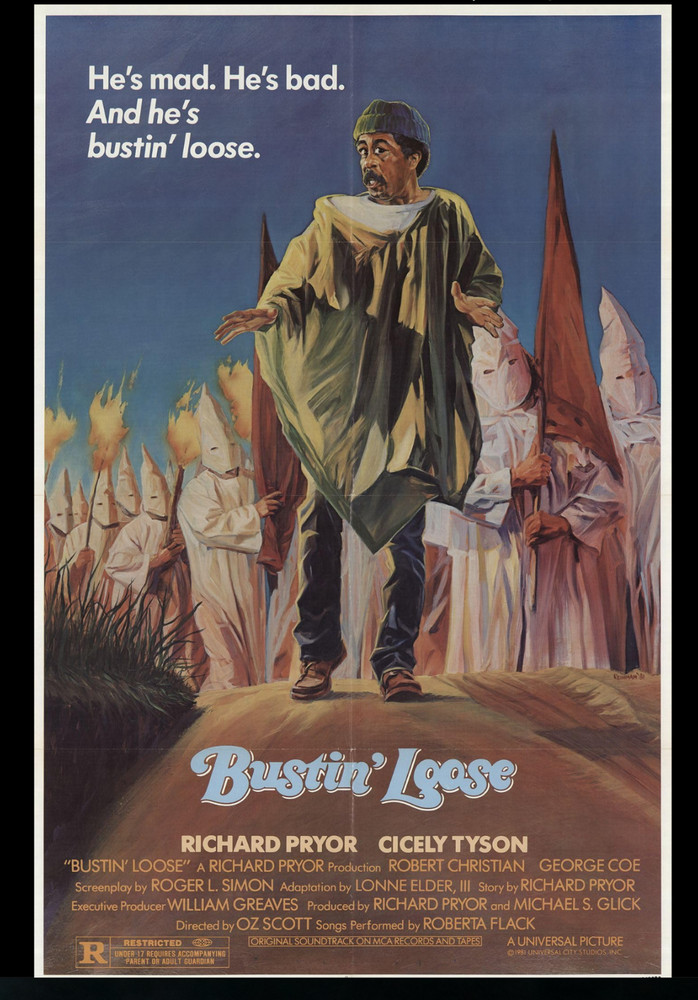 Original 1981 Bustin’ Loose Movie Script Richard Pryor Revised Final Draft COA