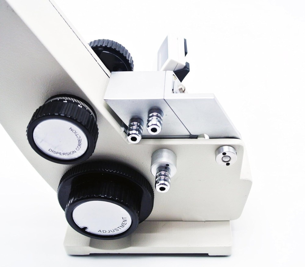 Abbe Refractometer Lab Abbe Refractometer Monocular with Accuracy(nD) ±0.0002