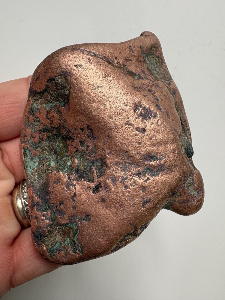 Pure Solid Native Michigan Float Copper Mineral Display Specimen Upper Peninsula