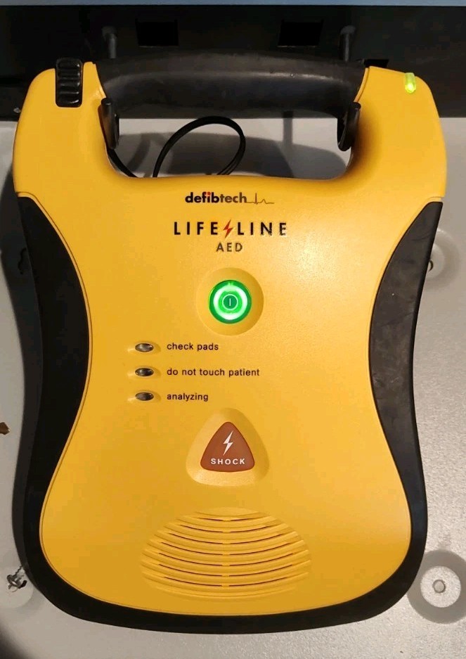 Defibtech Life Line Aed Working .