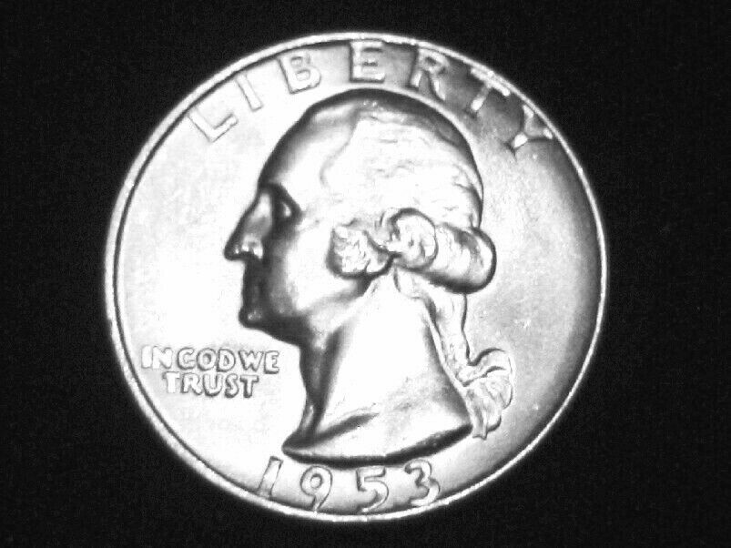 1953-D Washington Quarter --- Gem Uncirculated