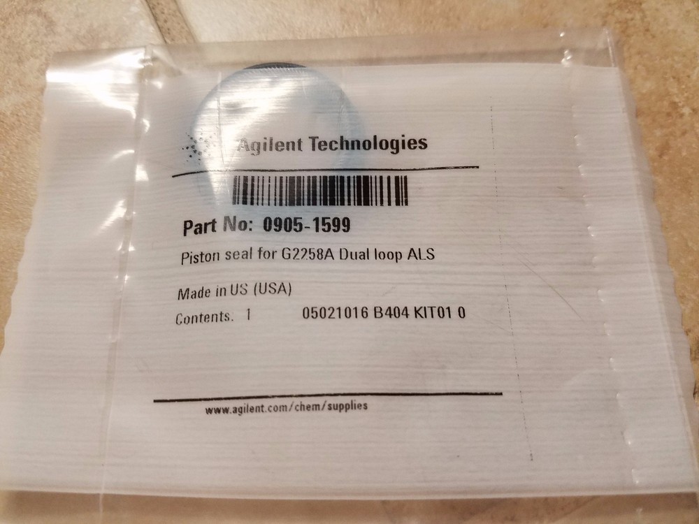 Piston seal for the G2258A Dual Loop Autosampler