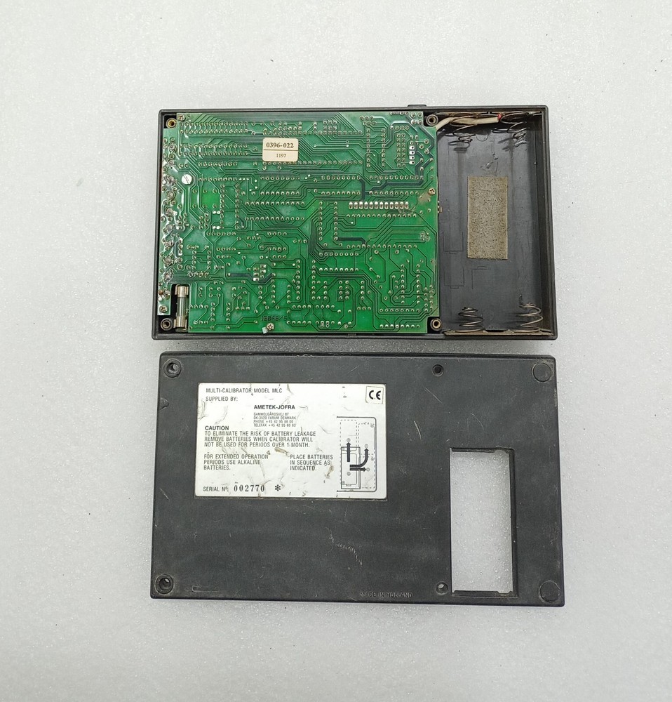 AMETEK JOFRA MLC Multi Loop Calibrator (For Parts Only)