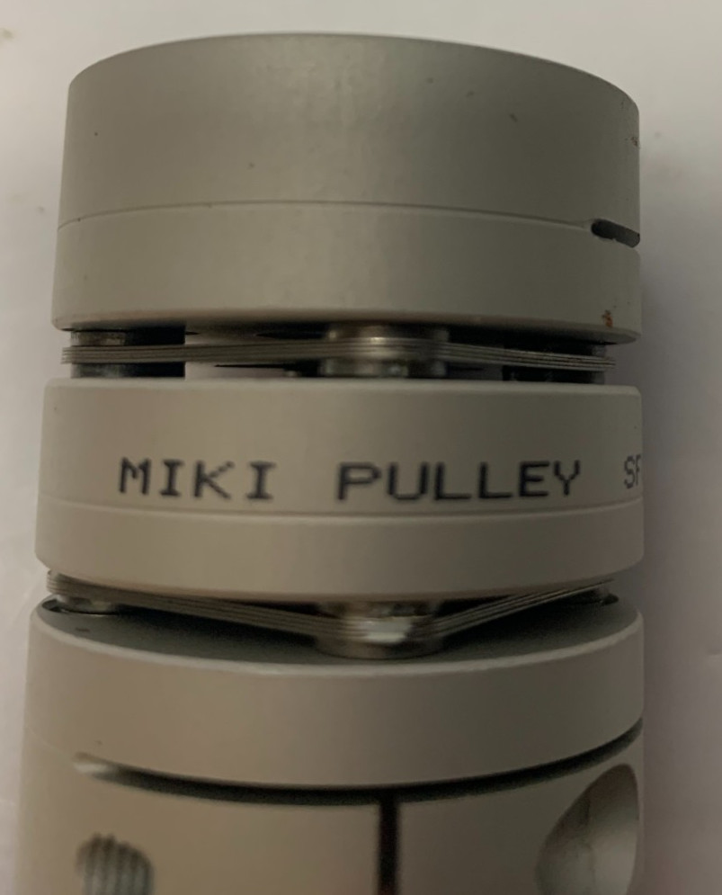 NEW! Miki Pulley SFC-035DA2-12B-14B Flexible Coupling