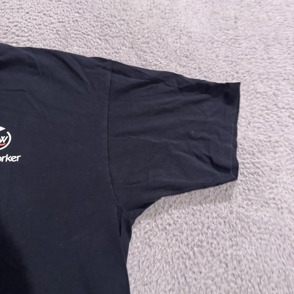 Vintage Networker Shirt Mens Extra Large Black Single Stitch Computer Tech