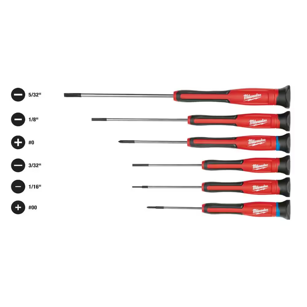 Precision Phillips Screwdriver Set with Torx Precision Screwdriver Set (12-Piece