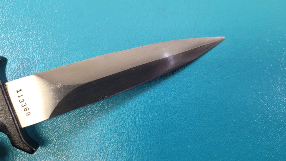 Early Vintage Gerber Command Mark 1 Boot Knife + Sheath TR1032