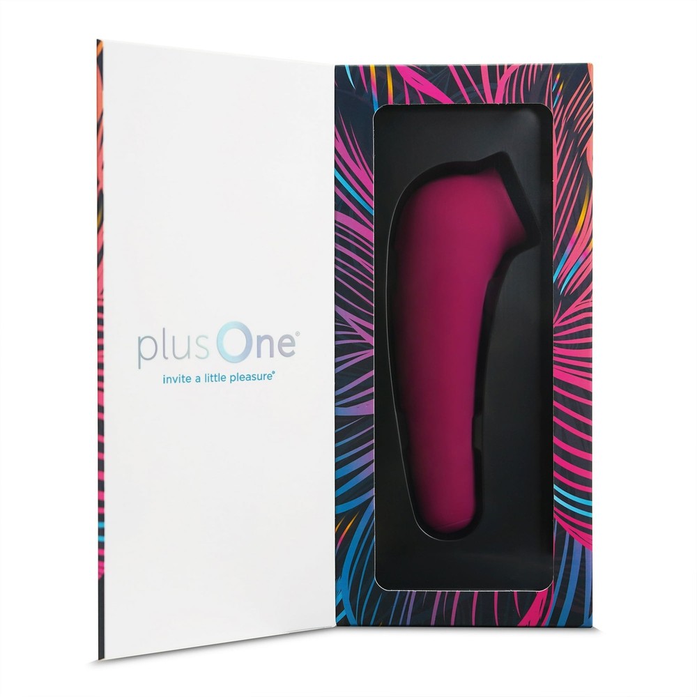 plusOne Fluttering Arouser Vibrator, Silicone, 10 Fluttering Patterns