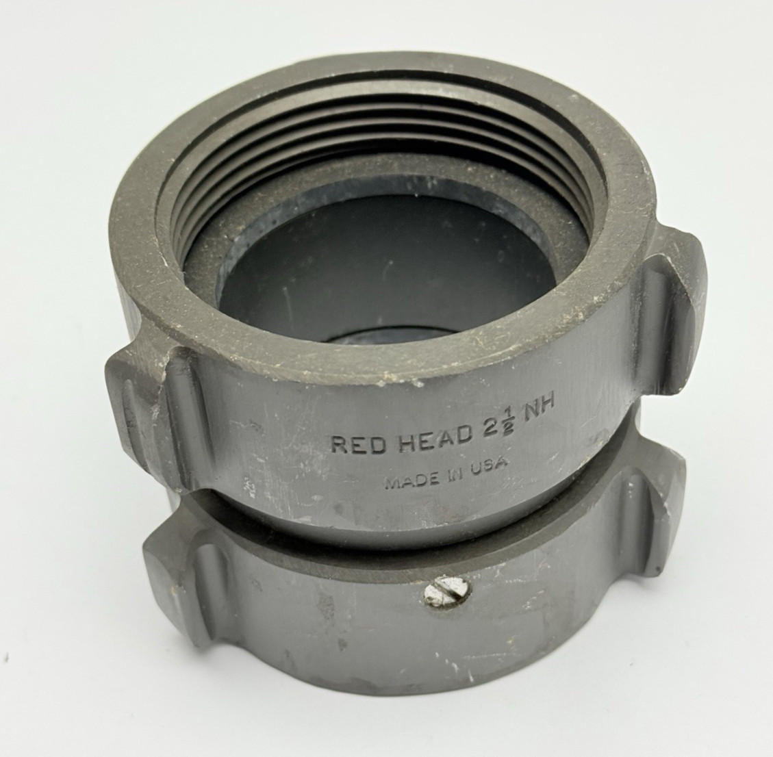 RED HEAD 2-1/2" NH  DOUBLE FEMALE COUPLER ADAPTER