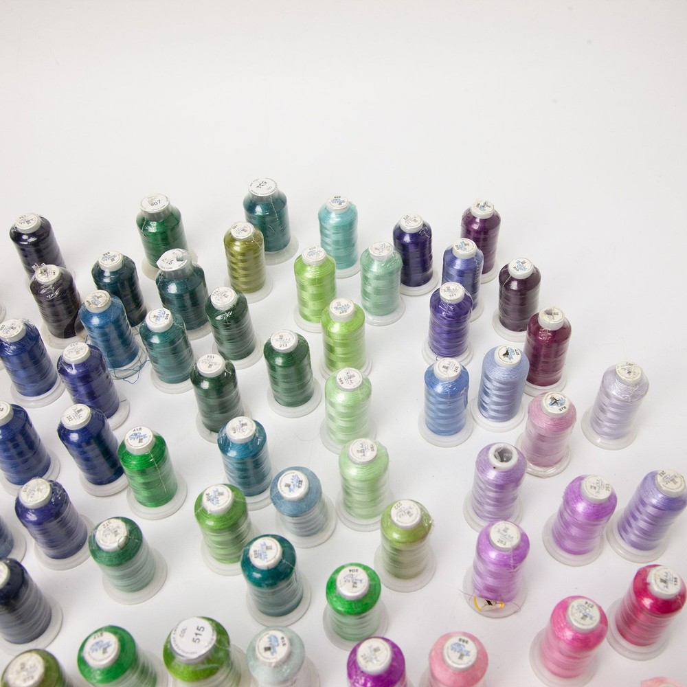 Machine Embroidery Thread 500m Lot 107 Spools Thread Art