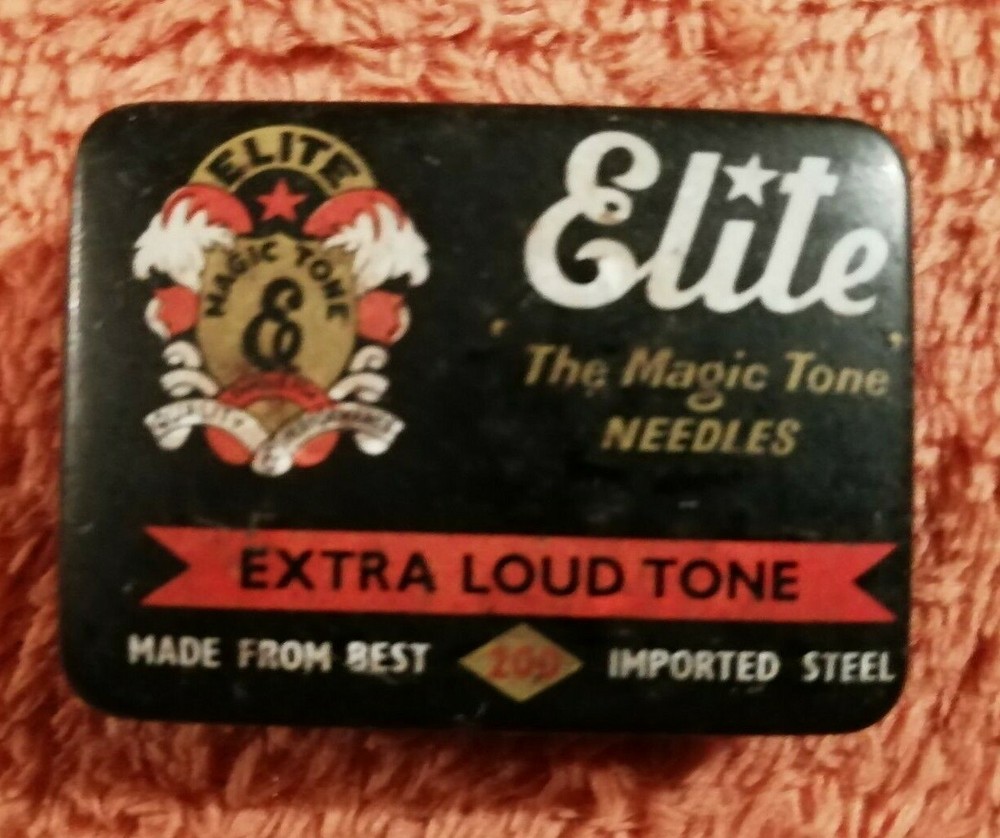 PG 432 GRAMOPHONE NEEDLES ELITE BOX GRAMOPHONE DOTS