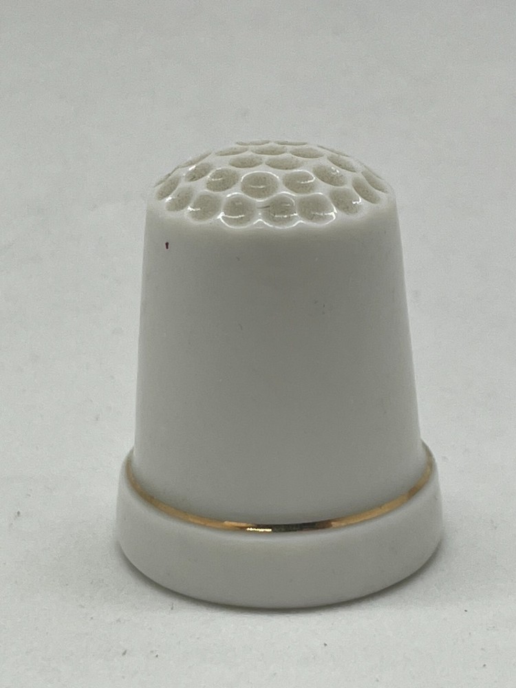 Route 66 Porcelain Thimble