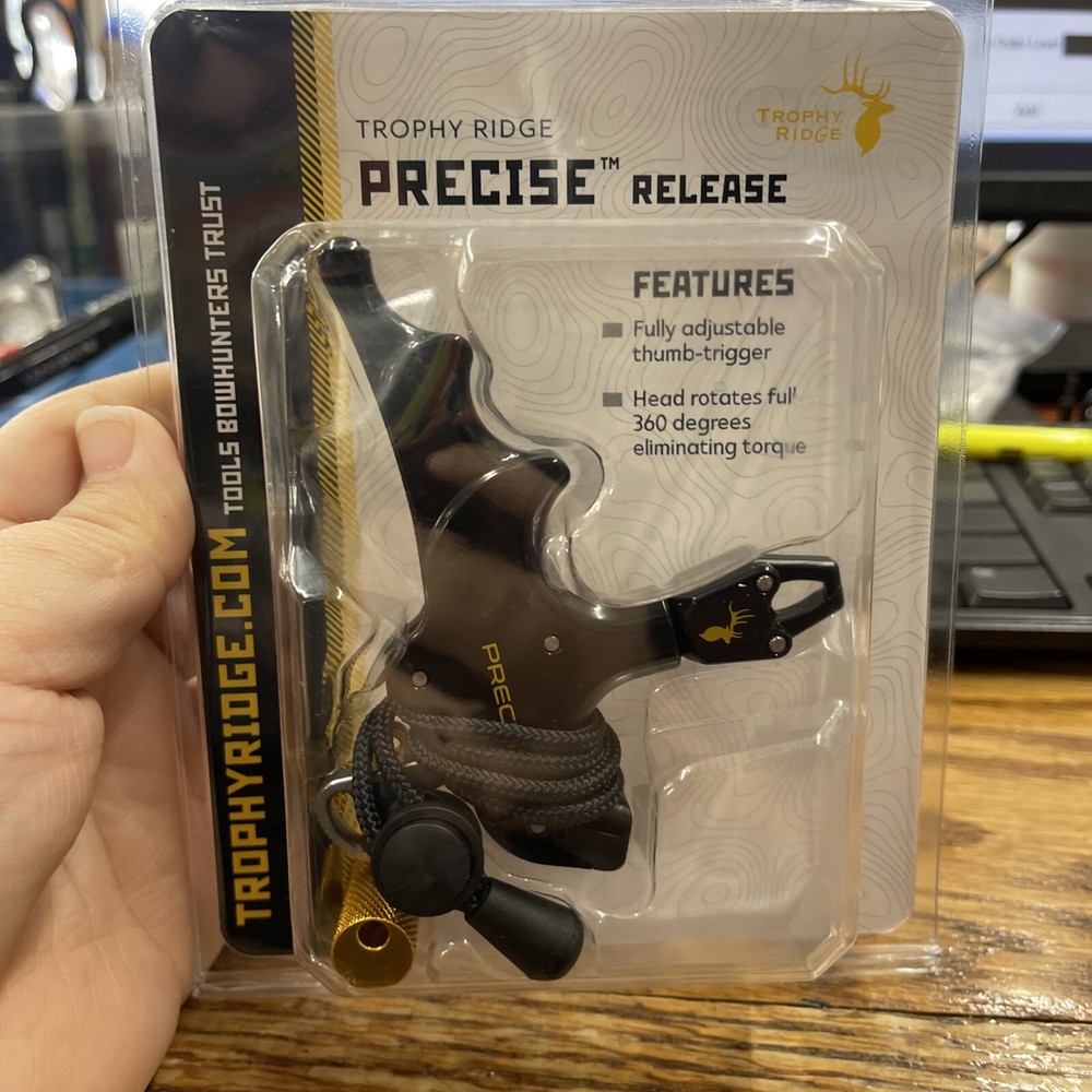 Trophy Ridge Precise T Handle Release Black