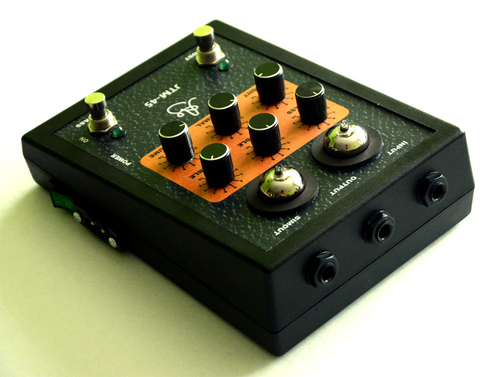 Tube guitar preamp based on JTM45