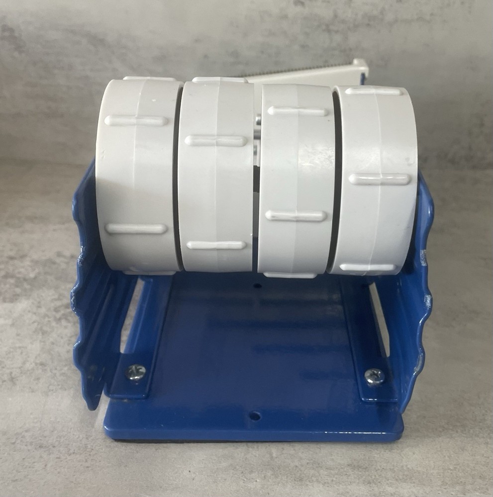 InLine SL7346 4" Multi Roll Tape Dispenser Table Top Weighted Base