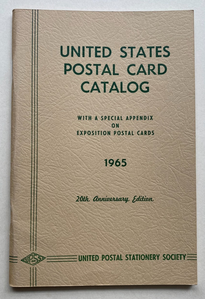 UPSS U.S. Postal Card catalogs