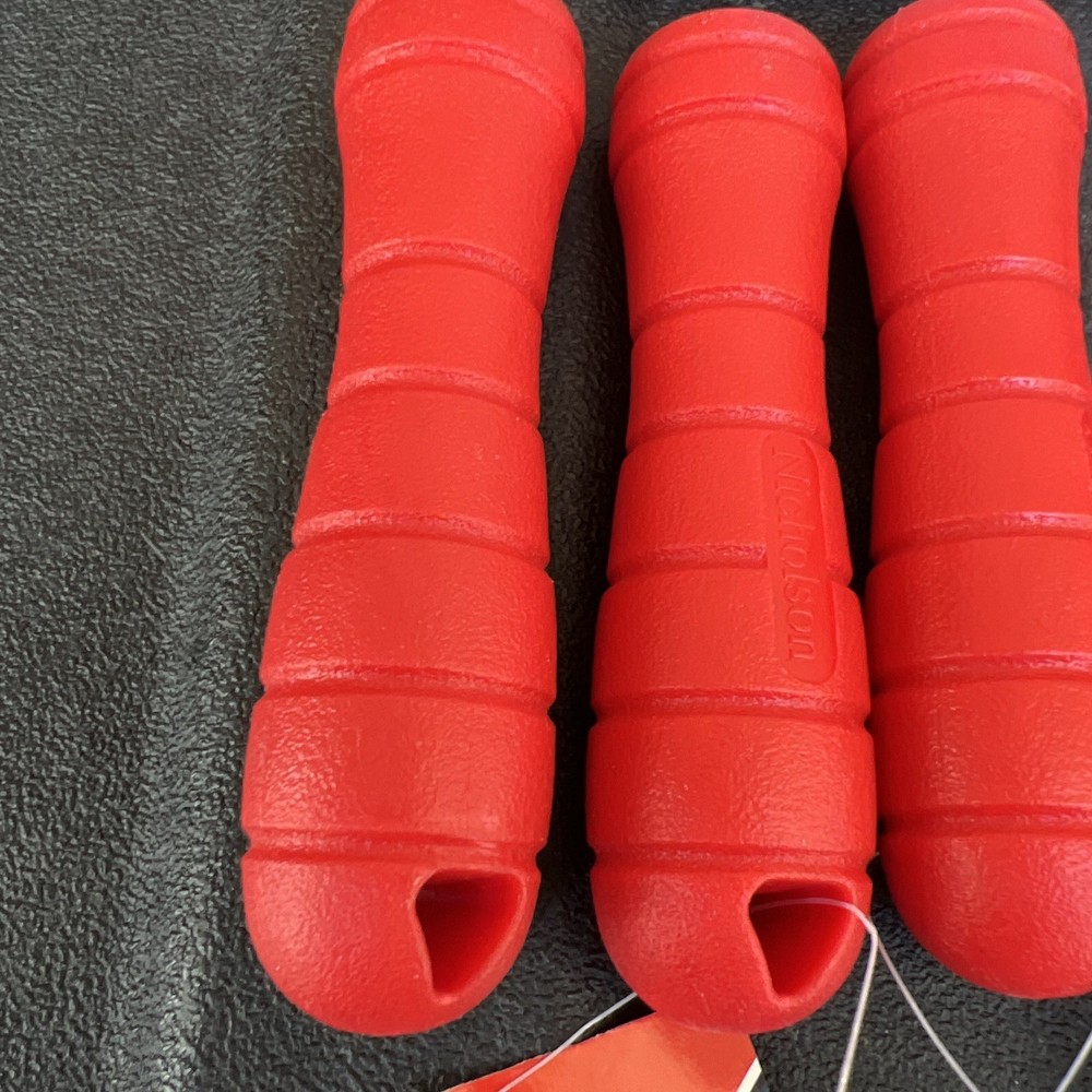 Nicholson 21514 HANDLEPH6RED PLASTICW/THREADED INSERT