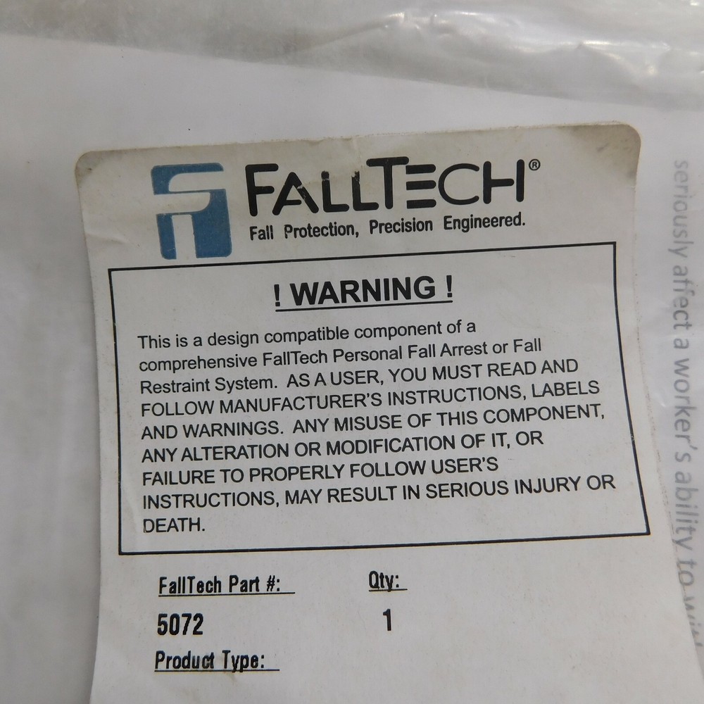 FallTech Carabiners #5072 Alignment Clip to Creat Twin Fall Limiters