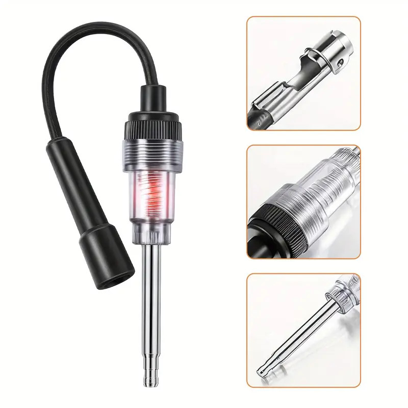 1 Pcs Inline Spark Plug Testers Car Engine Ignition Coil Tester For Automotive