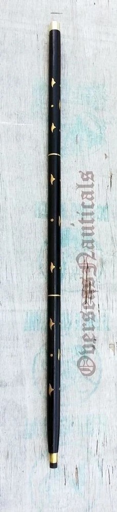 Solid Brass Handle Antique Style Wooden Walking Stick Cane Victorian Handmade