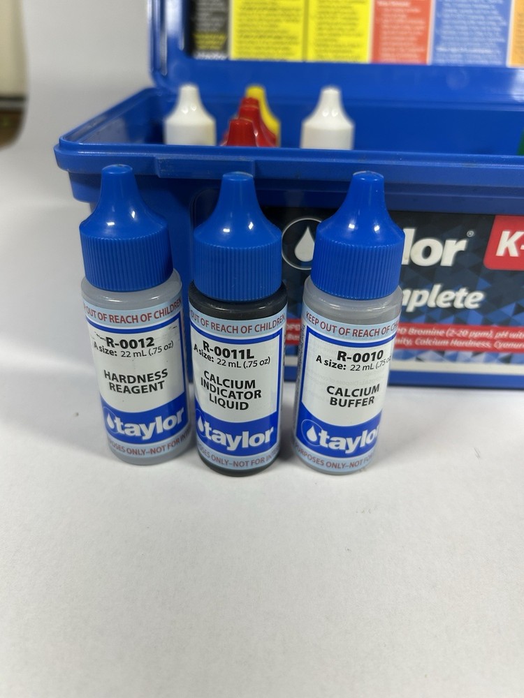 (Expired & Incomplete) Taylor K2005 High Range Swimming Pool Test Kit