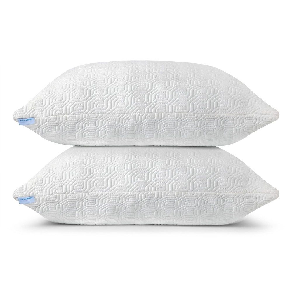 2 Pack Queen Size Rayon Derived from Bamboo Pillows for Sleeping, Cooling Shr...