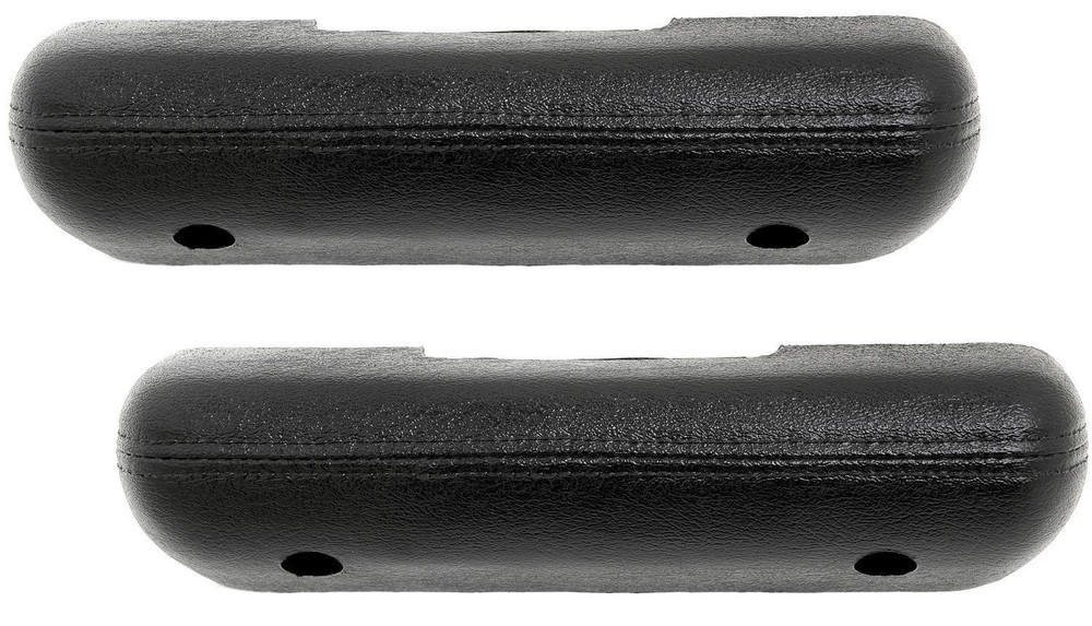 Black Arm Rest Set 1967 Mustang Models Both Driver & Passenger Side