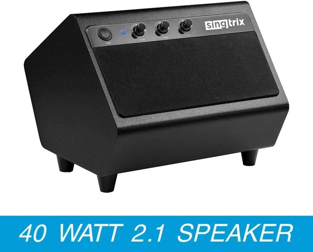 Singtrix Portable Karaoke Machine System All-In-One Party Bundle TESTED WORKING