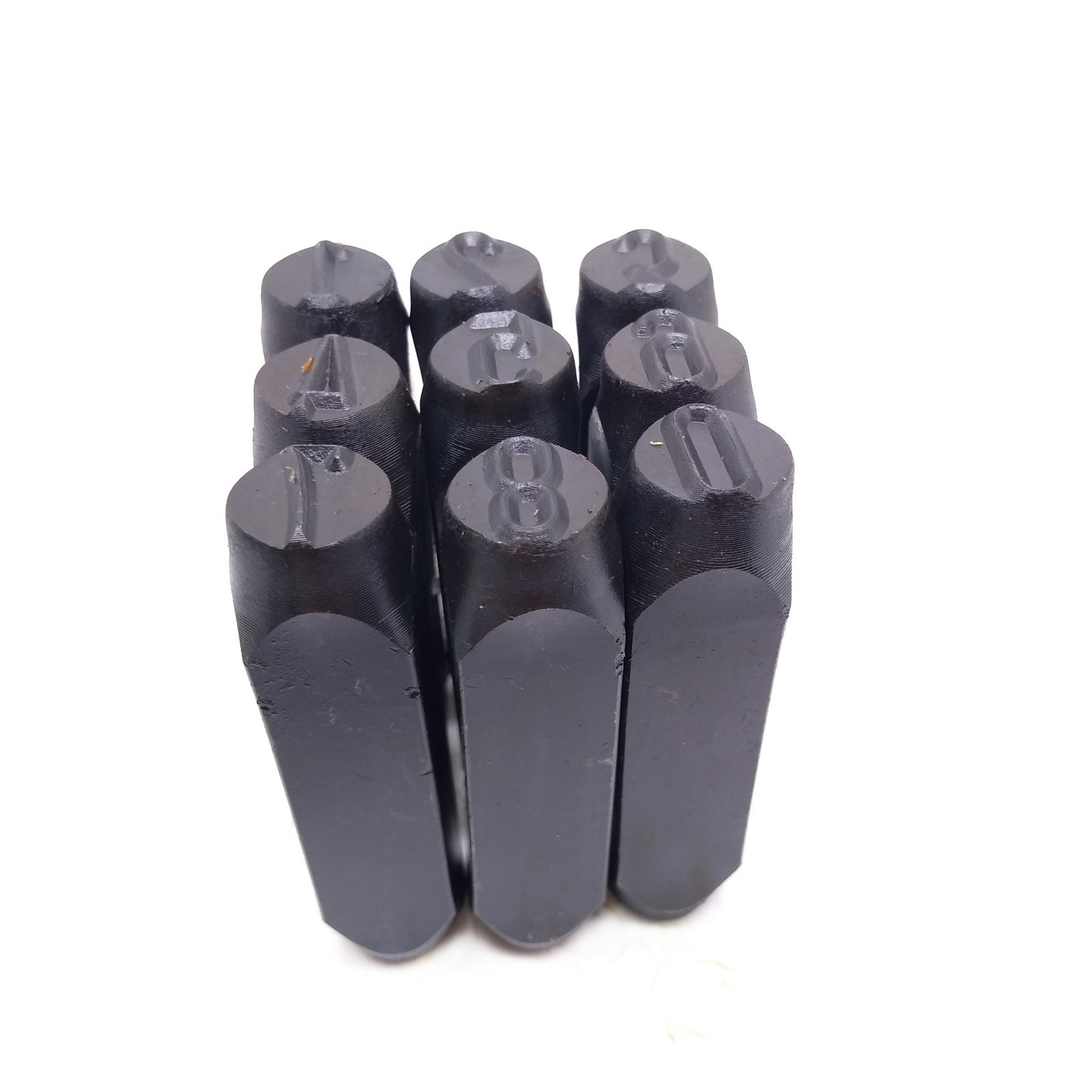 36pcs 1/2" 12.5mm Letter & Number Stamp Punch Set Hardened Steel