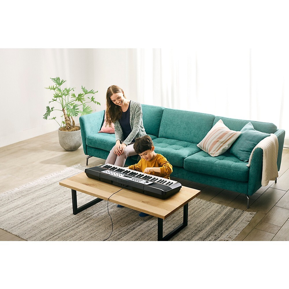 Yamaha PSRE283 61-Key Portable Keyboard with Power Adapter