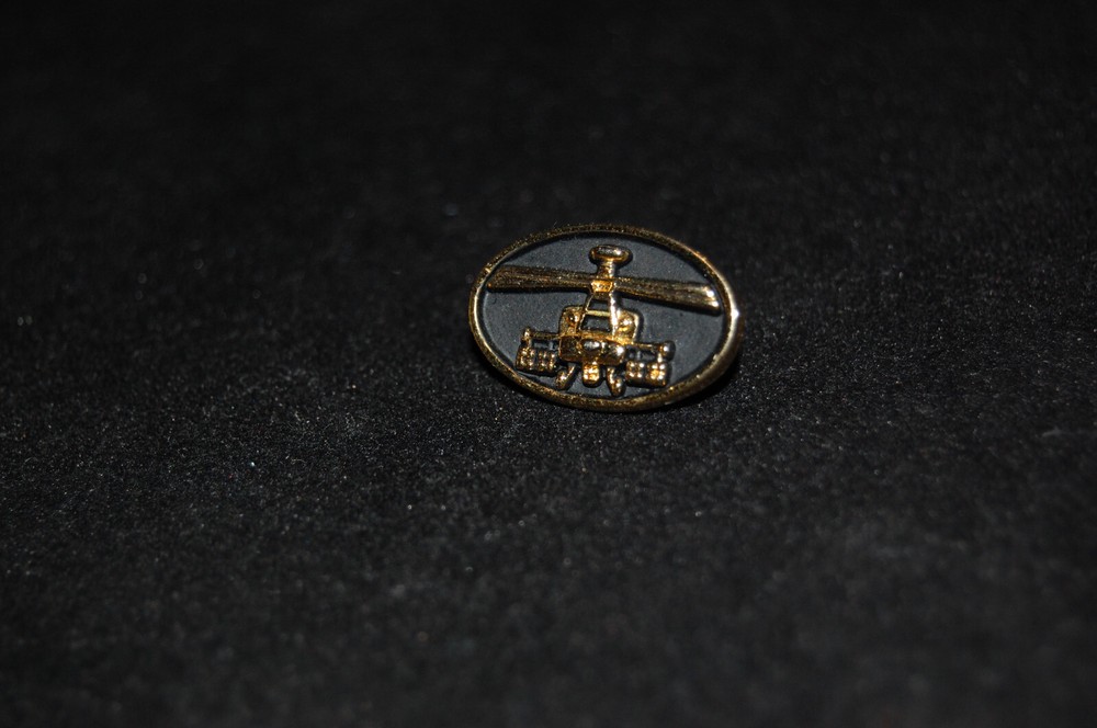 Boeing Ah-64 Apache Attack Helicopter Lapel Pin