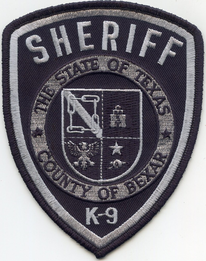 BEXAR COUNTY TEXAS TX K-9 SHERIFF POLICE PATCH
