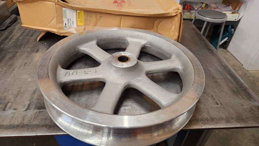 GMP 71722 3" x 20" Underground Cable Pulling Sheave, Jam Skid Utility Tool NEW