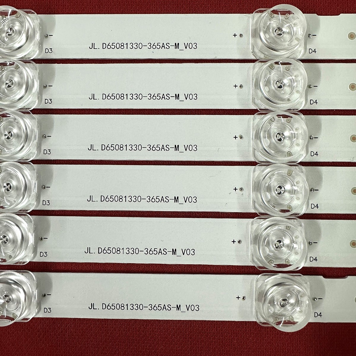 LED backlight strips for TCL 65S4 65S4TDAA 65P65US 65S423 65S425 65S421