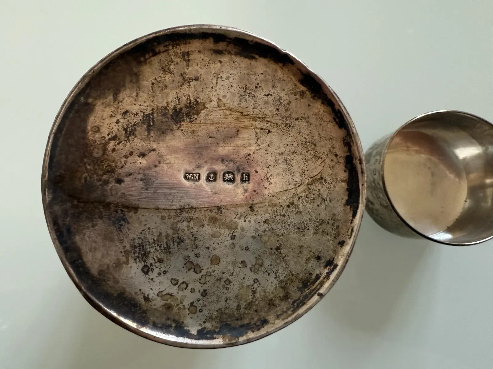 Sterling Silver Tea Caddy William Neals & Sons Birmingham 1907 67g 925