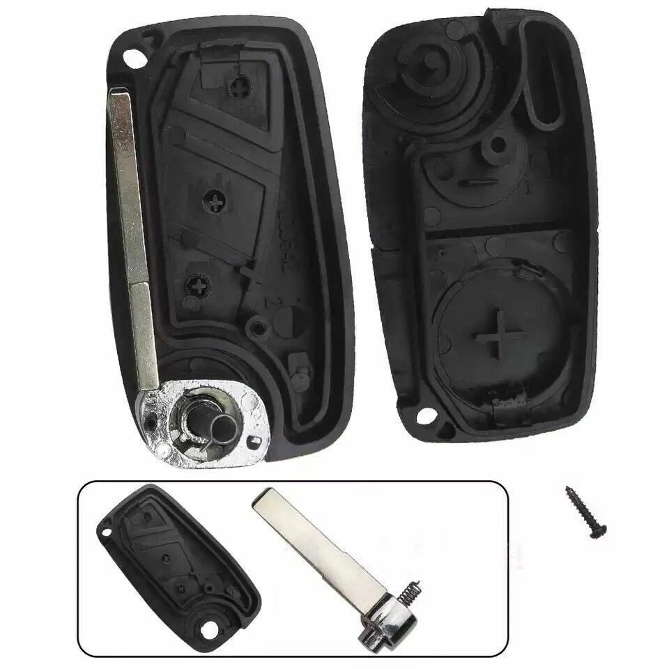 Remote control key shell cover compatible for Fiat Panda 169