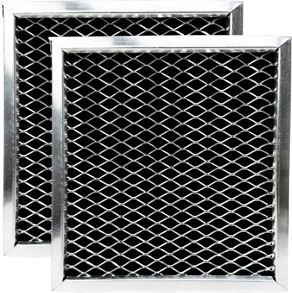 EvertechPRO 8206230A Microwave Charcoal Filter for Whirlpool 2 Pack