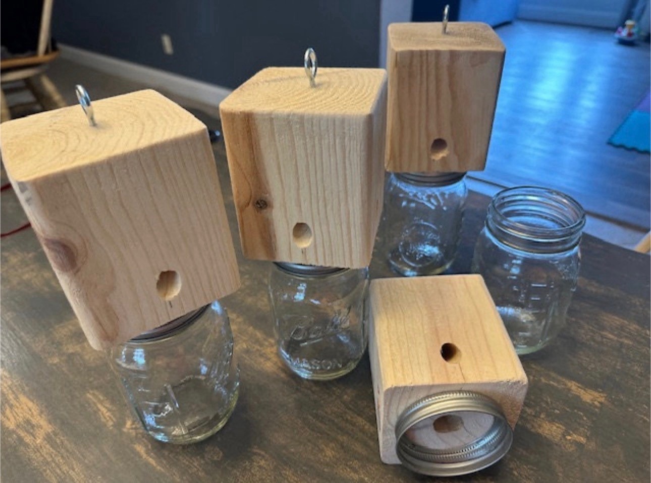 Carpenter Bee Traps SOFT PINE Boring Bee - (Set of 4) FAST SHIPPING!!